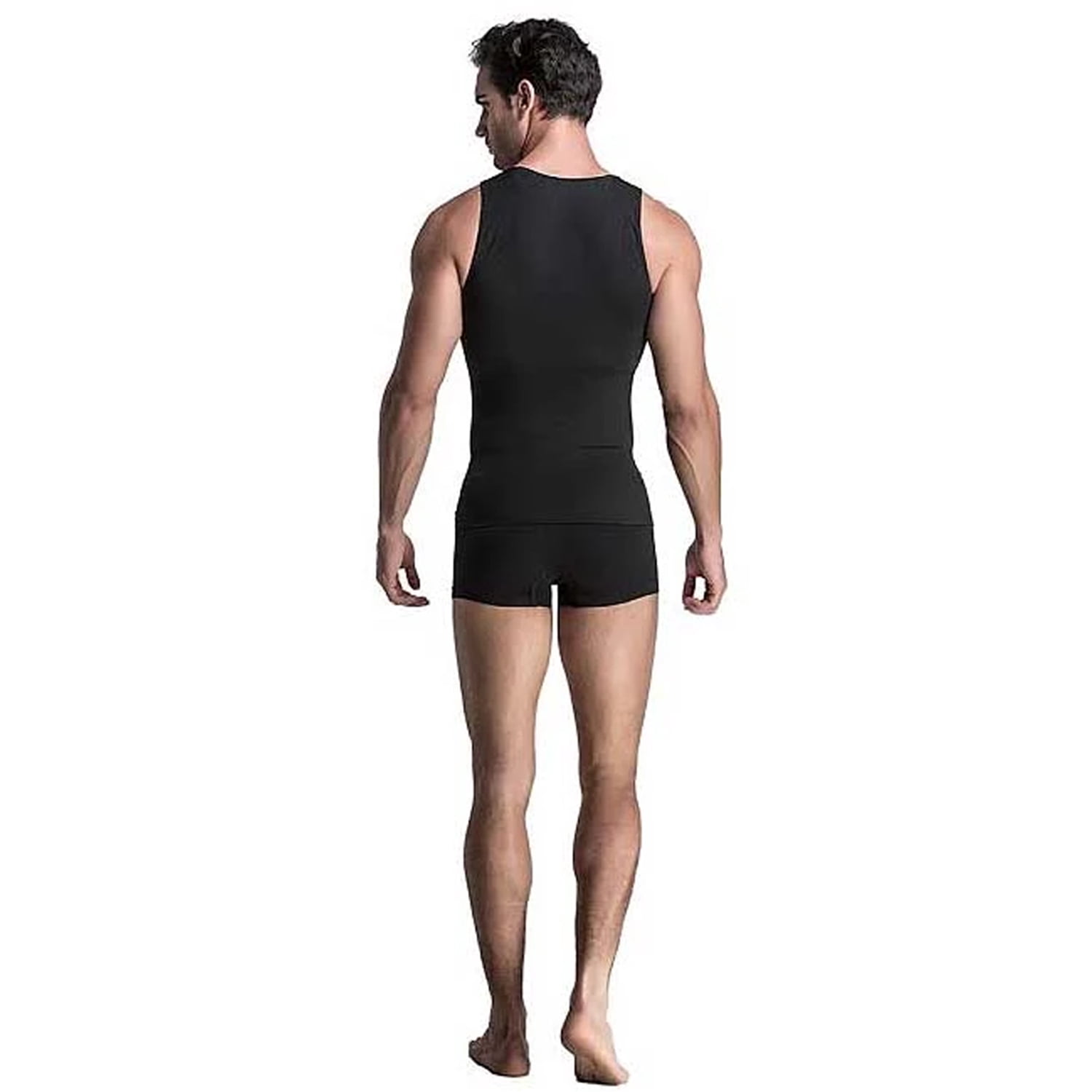 Mens Compression Slimming Tank Top Shirt