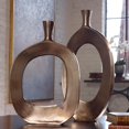 thumbnail image 3 of Uttermost Kyler Contemporary Aluminum Textured Vase in Bronze (Set of 2), 3 of 3