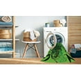 thumbnail image 2 of Ahgly Company Machine Washable Indoor Round Transitional Deep Emerald Green Area Rugs, 8' Round, 2 of 7