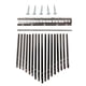 thumbnail image 2 of Kalimba Key Thumb Piano 17 teclas con tornillo para Kalimba DIY pieza de repuesto, 2 of 3