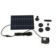 thumbnail image 2 of Kit De Bomba Panel Solar Panel Solar Bomba De Fuente De Agua Para Jardín De Estancer Y Peces Riegue Establece Y Eficientes, 2 of 7