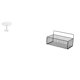 thumbnail image 1 of Decoraciones De Mesa Redonda Para Casa De Muñecas En Miniatura Con Estantes Flotantes Y Cesta De Almacenamiento De Alambre De Metal Para Simular La Vida, Casa De Juegos De Jardín, Organizador, 1 of 7