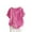 Hot Pink, variant on Taqqpue Womens Embroidered Tops Casual Summer Boho T Shirts Loose Fit Short Sleeve Floral Blouses