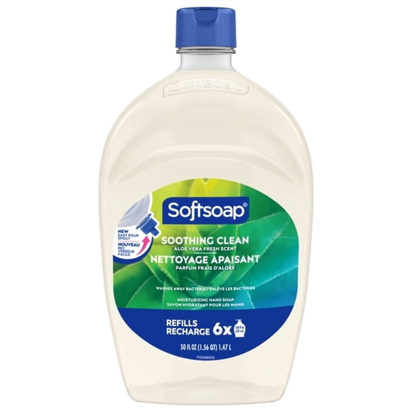 Softsoap Liquid Hand Soap Refill, Soothing Aloe Vera