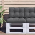 thumbnail image 1 of vidaXL Pallet Cushion Anthracite 50x40x12 cm Fabric, 1 of 5