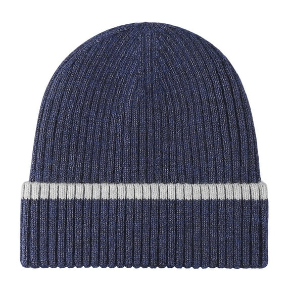 PureCasa Winter Hat Beanie for Men Women Rib Knit Beanie Hat for Men Women Warm Cuff Beanie for Running Cycling Snow Ski Beanie