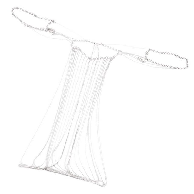 Esquirla Bijoux pour Femmes avec Franges Chaîne de Fête