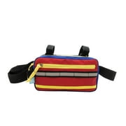 Pen+Gear Bar Bag Pencil Pouch, Red and Blue Color, Multi-Purpose Pouch