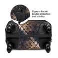 thumbnail image 4 of Haiem Watercolor Snake Skin Luggage Cover Printed Suitcase Covers for Luggage Elastic Washable Suitcase Protector Fits 18-32 Inch Luggage-X-Large, 4 of 9