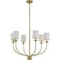thumbnail image 4 of P400227-012-Progress Lighting-Bonita - Chandeliers Light - 6 Light in Luxe and New Traditional and, 4 of 8
