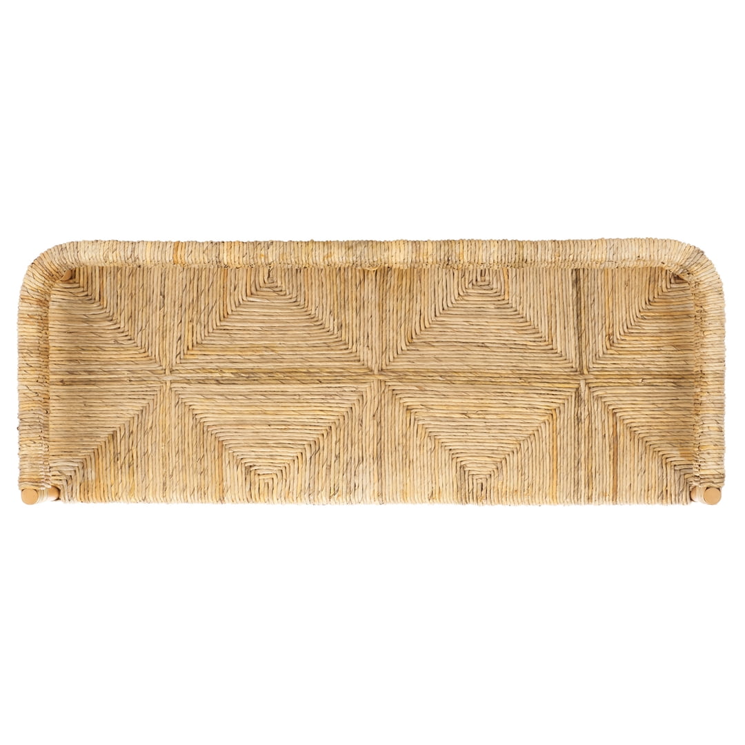 Safavieh Couture Elexa Banana Weaving Bench, Natural