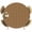 Brown, variant on Elastic Fitted Round Tablecloth, Vintage Rattan Waterproof Stretch Table Cover for 36"-44" Tables, Minimalist Abstract Wicker Texture Brown Washable Outdoor Tablecloths for Patio, Picnic, Camping