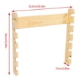 thumbnail image 4 of Estante para caña de pescar Ticfox de madera Color madera, 4 of 11