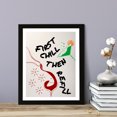 thumbnail image 3 of Designs ByLITA First Chill Then Refill, 8 x 10 Wall Print Inspirational (Unframed) | Retro Kitchen Decoration, 3 of 5