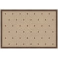 thumbnail image 4 of Kate and Laurel Framed Fabric Pinboard 38 x 26, Red Botanical Block Print Printed Linen Classic Bulletin Board for Use as a Vision Board or Wall Organization, Florence Medium Brown Frame, 4 of 8