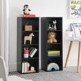thumbnail image 2 of 8-Tier Media Tower Rack, Modern & Contemporary Style, Media Storage Cabinet for Home Office Small Space, 2 of 6