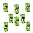 thumbnail image 2 of Bolsas de caca de perro ecológicas, bolsas de caca de perro extra gruesas y fuertes para perros, a prueba de , sin perfume, de bolsas para - 8 rollos, 2 of 7