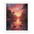 thumbnail image 5 of Paint By Numbers Kit for Adults Beginner - Sunset Flamingos Tropical Waterway DIY Canvas Painting Kits for Adults, Frameless Paint By Number for Adults for Home Wall Decor 16x20 Inch, 5 of 7