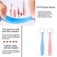 thumbnail image 4 of 2 cucharas blandas de silicona para bebés - Alimentación de entrenamiento para niños pequeños y bebés - Paquete de 6 sin BPA - Gran set de regalo - Primera etapa apta para encías, 4 of 5