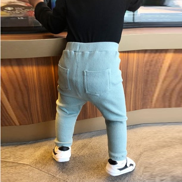 Nuevas mallas de algodón para bebés y niñas, pantalones grandes de PP, pantalones de primavera y otoño para niños y niñas, pantalones largos de cintura alta a la moda, pantalones para niños Tan Jianjun unisex