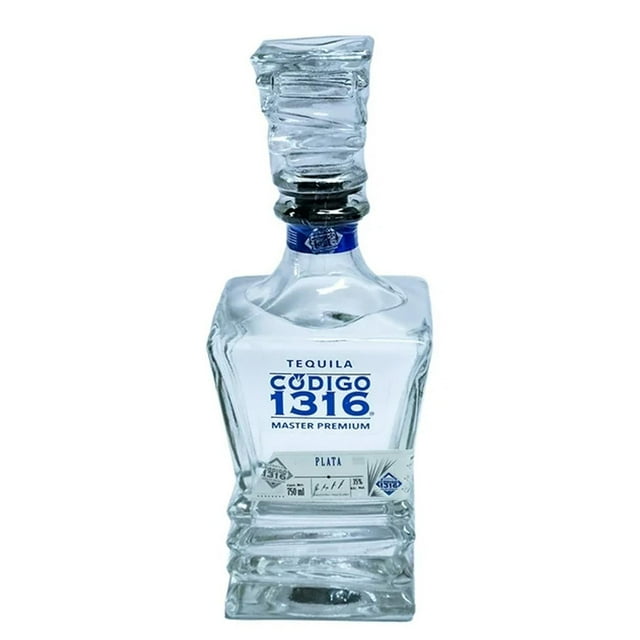 Pack de 6 Tequila Código 1316 Plata 750 ml