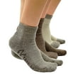 thumbnail image 1 of 70% Merino Wool Socks 3 Pairs Set - Low Ankle - Men and Woman Outdoor & Hiking All Season SocksUnisex Merino Wool Low Ankle Socks 3 Pairs Set - Men and Woman Outdoor & Hiking All Season Socks, 1 of 7
