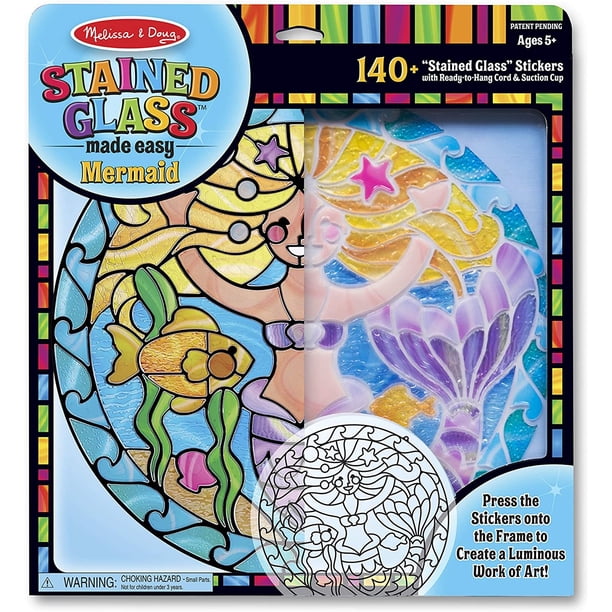 Kit de actividades Melissa & Doug Vitrales Sirenas