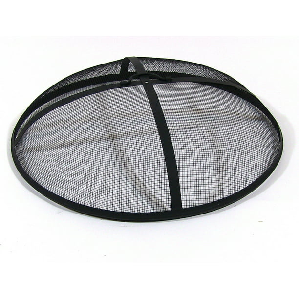 Sunnydaze Fire Pit Spark Screen Cover, Fire Pit Metal Mesh Cover
