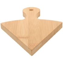 KHBUAB Bamboo Pizza Peel Khaki Home Users Baking 1Set 7.51X4.87X0.43In