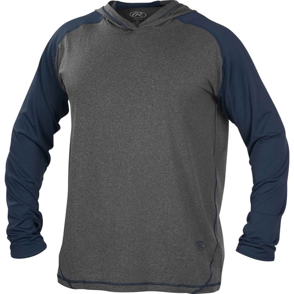 Rawlings Youth Hurler Lightweight Hoodie | Graphite/Navy | LRG