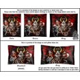 thumbnail image 4 of Hannya Bedding Set, Comforter or Duvet, Japanese Demon Bed Cover, Anime Youkai, 4 of 5