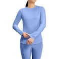 thumbnail image 3 of Cherokee Underscrub Long Sleeve Women Tee Modern Fit with Shirttail Hem - CK773, 3 of 8