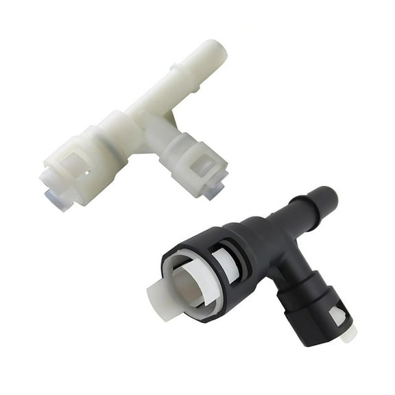 Yassdwbn 2Pcs Car HVAC Heater Inlet Hose T- Shape Connector For Chevrolet Suburban Tahoe