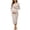 X-49Beige, variant on YMNXA Women's Maternity Dress Long Sleeve Crew Neck Solid Color Comfortable Breathable Pregnant Dresses For Casual Daily Wear,Beige,L