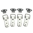 thumbnail image 1 of ZheElen 4pcs Duck-mouth Spring Buckle Stainless Steel Lock Vintage Hasp Latch Mini Catch Clasp for Chest Box Suitcase, 1 of 9
