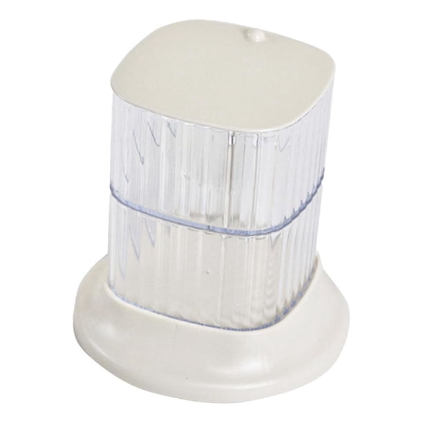Cajón organizador giratorio, organizador de accesorios para el cabello, accesorios de maquillaje giratorios transparentes para collares, joyería,