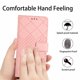thumbnail image 4 of KAIYANG Ht06 Funda de cuero para teléfono Motorola Moto G Play 5G (2024)/Moto G (2024) con billetera estilo rombos A Motorola Moto G (2024) rosa, 4 of 5