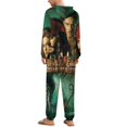 thumbnail image 3 of Pirates of The Caribbean Women Men Pajamas Zipper Onesie Jumpsuit Hooded One Piece Sleepwear, 3 of 8