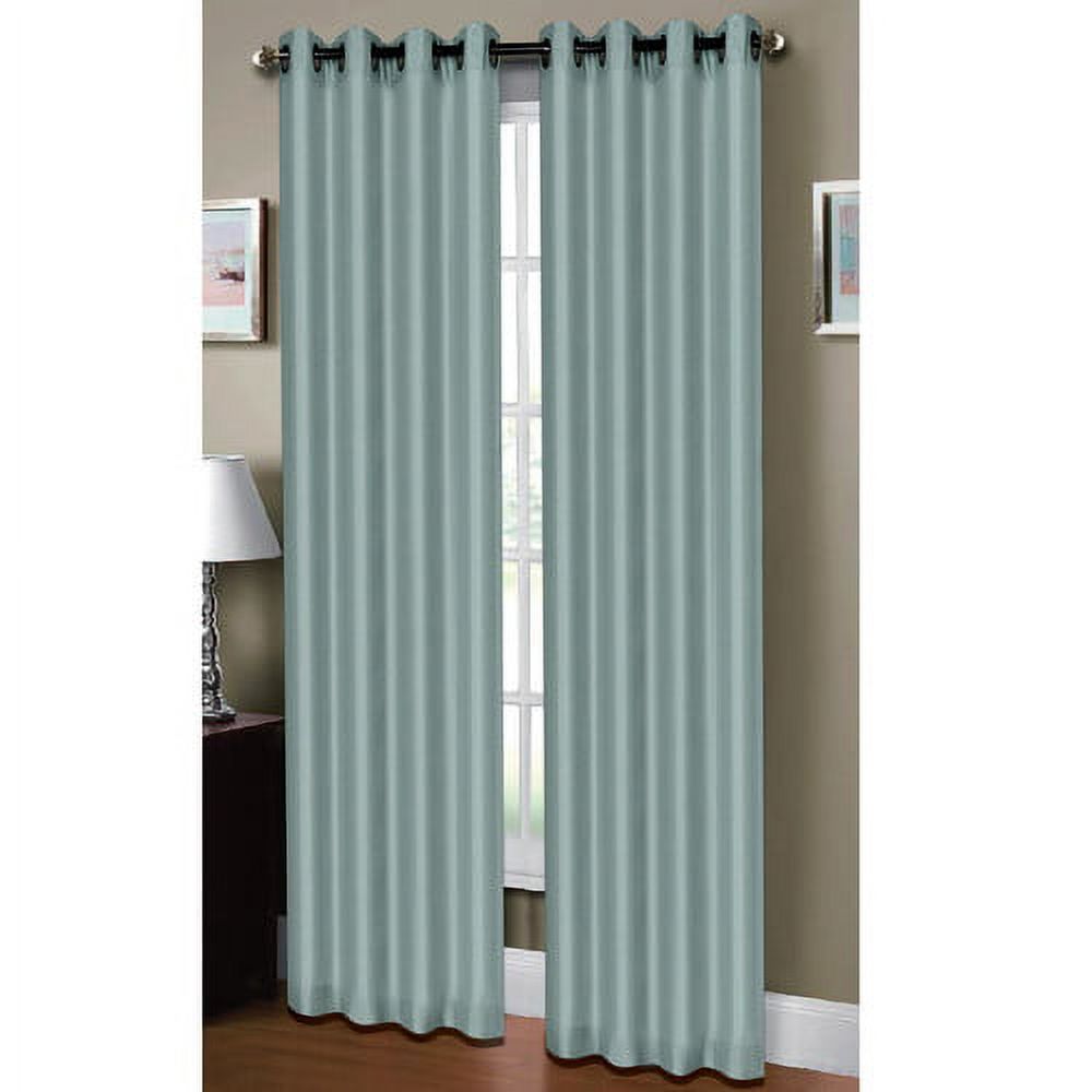 Raphael Heathered Faux Linen Extra Wide Grommet Curtain Panels
