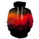 thumbnail image 1 of Sudadera con capucha y cremallera para hombre, con estampado de humo colorido de otoño, estilo Harajuku, estilo hip hop, unisex, de gran tamaño, 1 of 6