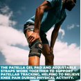 thumbnail image 5 of Rodillera con estabilizadores laterales y almohadillas de gel para un soporte perfecto para las rodillas, rodilleras frías de silicona para correr, baloncesto, escalada, ciclismo, bádminton, 5 of 5