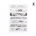 thumbnail image 1 of Fleurs Feuilles Tampon Caoutchouc Silicone Transparent Sceaux Album Photo, C0G9, 1 of 9