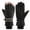 Black, variant on Up to 50% off! Caoblia Winter Gloves Men Thicken Leather, Fleece Liner Touch Screen Water Proof Winter Gloves Women Men for Running, Ski, Cycling, Hiking, Driving, Walking, Typing, Winter Gloves