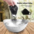 thumbnail image 2 of Black Cotton Face Mask,reusable Face Mask,breathable Comfy Cloth Face Masks, 2 of 4