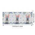 thumbnail image 4 of Felwors Easter Bunny Kitchen Mat Entryway Entry Door Mat Holiday Decoration Floor Mat, 4 of 6
