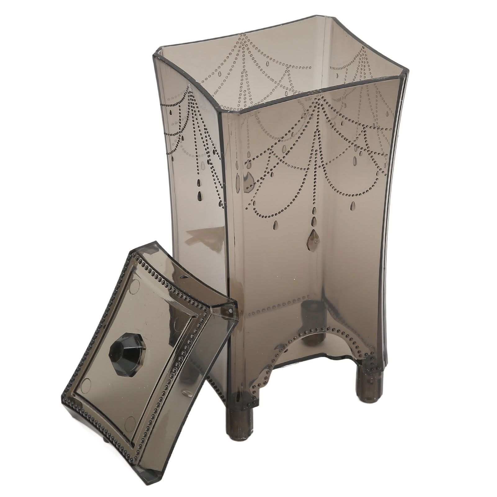 Cotton Pad Dispenser, Transparent Dustproof Easy Viewing Cotton Round Dispenser For Travel