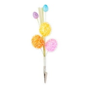 Way to Celebrate Easter Tinsel Egg 9" Decorative Clip, Assorted Colors
