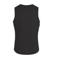 thumbnail image 4 of OIOLOYJM Relaxed Fit Tank Tops Men Summer Stretch Muscle Quick Dry Workout Breathable Vest Sleeveless Crew Neck Gym Shirts Black L, 4 of 4