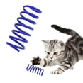 thumbnail image 2 of Cat Spring Toy, Colorful Spring Toys for Cats - Playful Coils Made of Plastic for Swatting, Biting, Hunting, and Active Play, 2 of 9