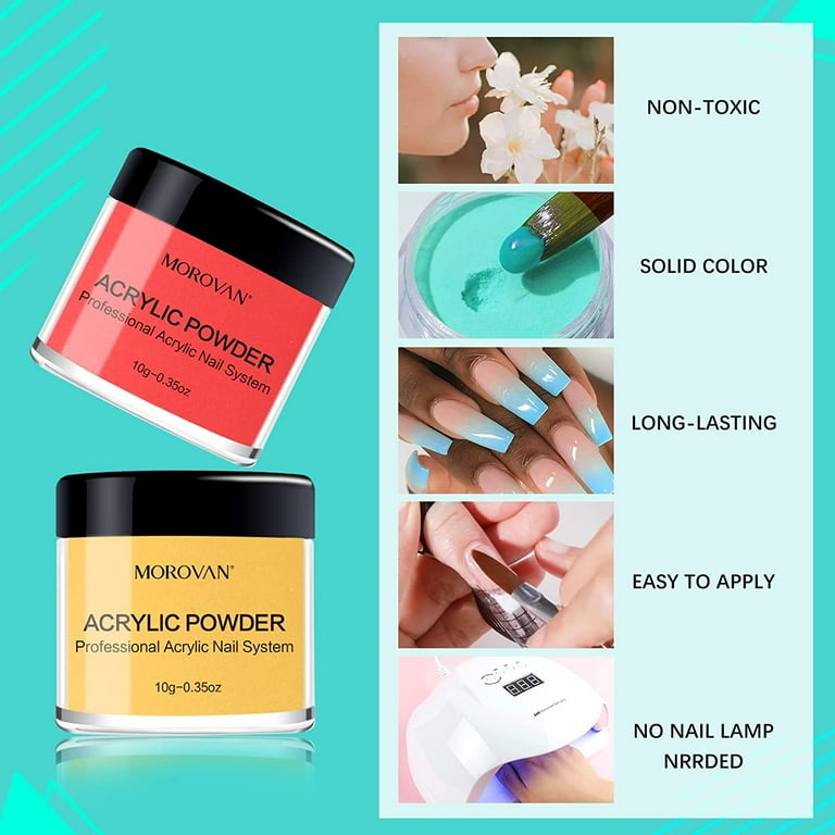 Color acrylic powder set online